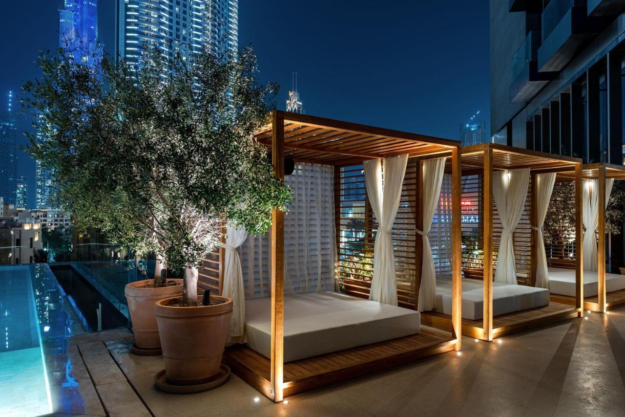 The Dubai Edition Kültér fotó The Address Sky Pool