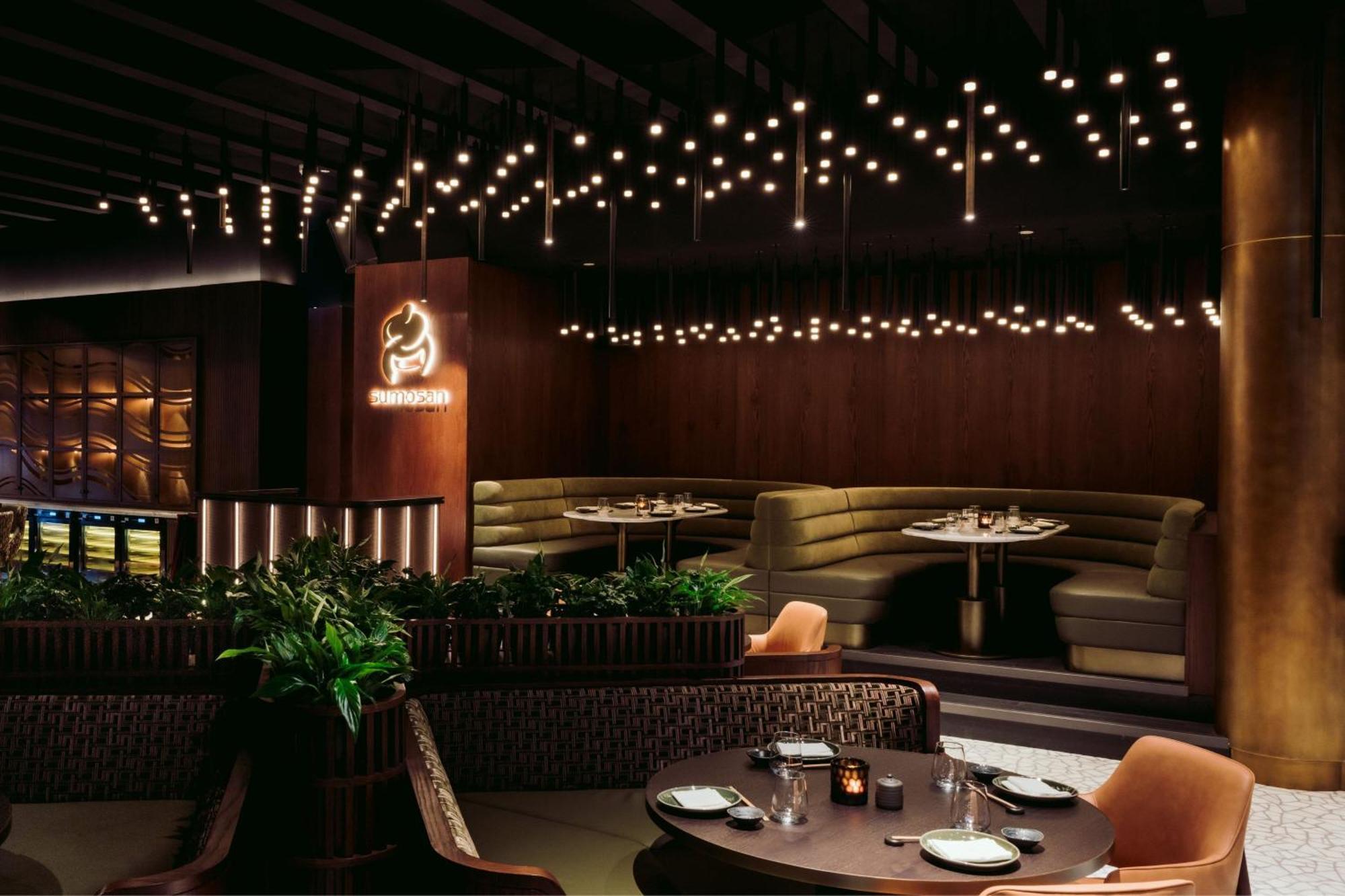 The Dubai Edition Kültér fotó The interior of the restaurant